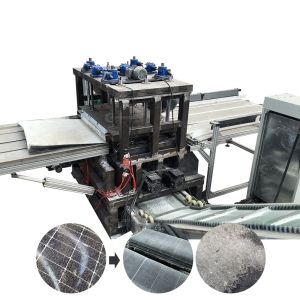Multicrystalline and Monocrystalline Solar Plate Recycling Equipment Weight 7500