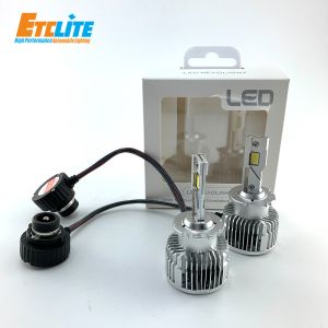 6000K Multicolor LED Headlights , D1s Led Headlight Bulb 70W 8600Lm
