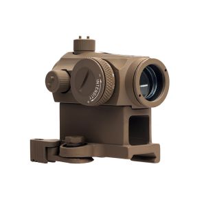 1X Magnification Red Dot Scope Tactical T-1 Red Dot Rifle Sight 2 MOA Reticle