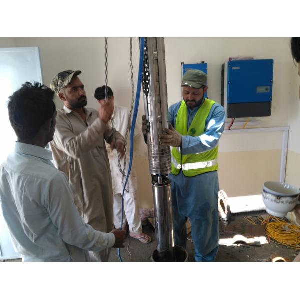 Three Phase AC JNTECH Solar Pumping System Solar Energy Pump Sets 30HP 440Vac