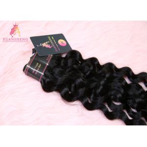 No Tangle Virgin Indian Hair For Black Woman Full Cuticle Well Aligned