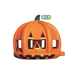 Fireproof Commercial Inflatable Pumpkin Jumping Castle Bounce Lightweight