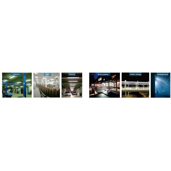 LED Tri-prooLight - Industrial-Grade, Dustproof and Corrosion-resistant, Perfect for Harsh Environments