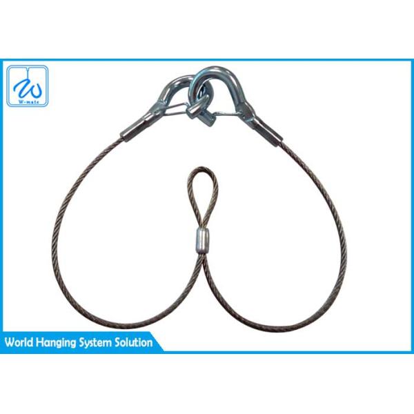 Wholesale 1/2 Electro Galvanized Steel Wire Rope Lanyard For Hanging Lighting