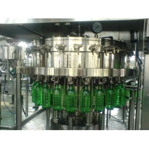 PET Bottle Sparkling Water Carbonated Drink Filling Machine / Machinery /