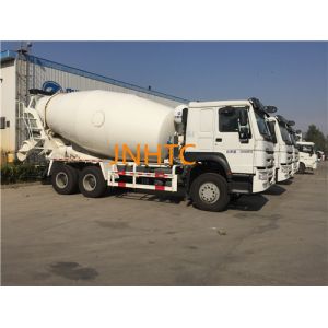 Howo Sinotruk 9 Cubic 10m3 12CBM Cement Mixer Truck Two Seats