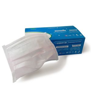 3 Ply 2 Ply Disposable Medical Mask / Non Woven Medical Mouth Cover
