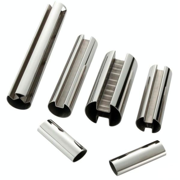 Buy Polished Decorative Cold Rolled Stainless Welded Steel Pipe 316 316L For Construction at wholesale prices