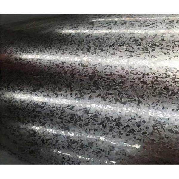 ASTM regular spangle galvanized steel sheet