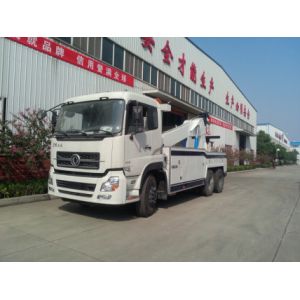 Dongfeng Wrecker Truck 6*4 lifting capacity 55 ton