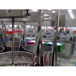 Multifunctional 1100W Soaking Machine , Durable Shrimp Processing Equipment