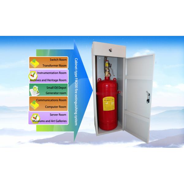 High-Efficiency Cabinet-Style HFC-227ea Fire Suppression System | No-Piping Solution for Data Centers & Server Rooms