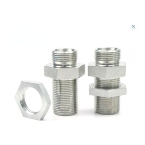 China Metric Tube Fitting Straight Bulkhead Sealing Ferrule 6c/6D 6c-Ln/Rn 6D-Ln/Rn Series on sale