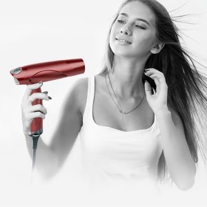 Professional 1800W Hot Air AC Hair Dryer Electric Popular Black OEM