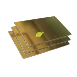 Quality B1 Grade Fireproof Aluminum Composite Layer with PE/PVDF Coating for sale