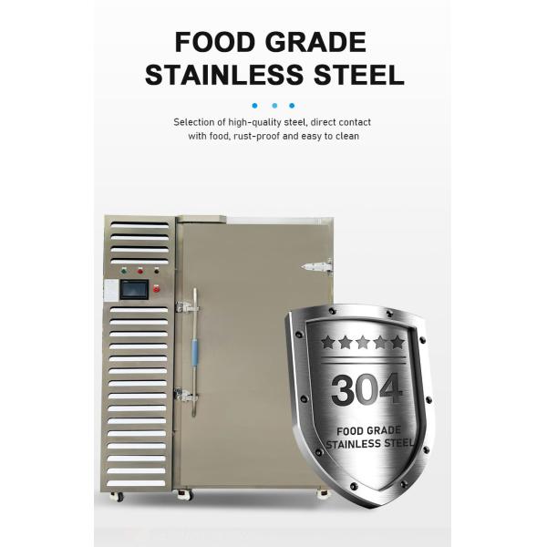 High Capacity Quick Freezer Machine Safety Operation Blast Chiller Shock Freezer