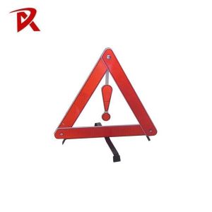 Portable Motorcycle Warning Triangle Side Road Emergency Triangles For Trucks