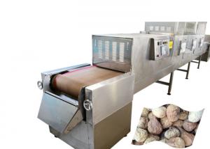 Fast Food Sterilization Equipment , Figs Microwave Drying And Sterilization Machine