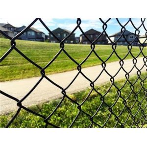 Powder Coated 6 Foot 9 Gauge Chain Link Fence Galvanized