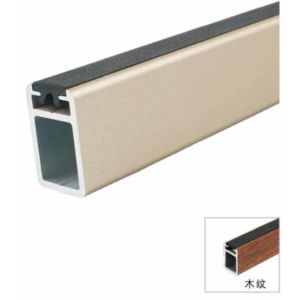 Advanced Grade Wardrobe-tube Clothes Hanging Pole Aluminum Alloy Bathroom