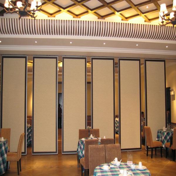 Hotel Space Separating Acoustic Resistant Folding Movable Partition Wall