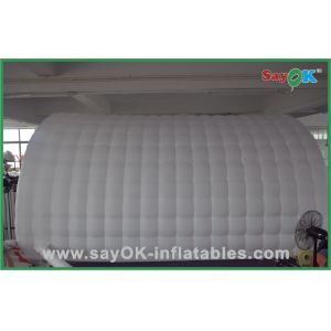 Waterproof White Inflatable Event Air Tent , Customized Inflatable Tunnel