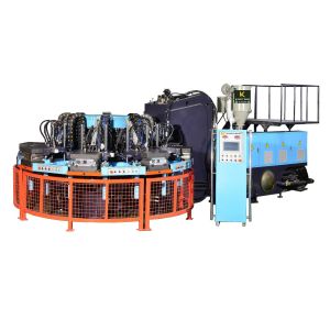 Full Automatic Shoe Sole Making Machine 8 Station Rotary Sole Injection Molding