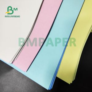 55gsm 60gsm Pink White Blue NCR Printing Office Paper For Invoice 70 x 100CM