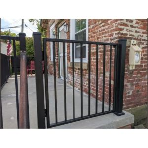 House and Garden Steel Sliding Gate with Tubular Pipe Frame