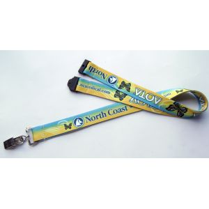Custom Printed Breakaway Badge Lanyards , Wonderful Eco Friendly Lanyards