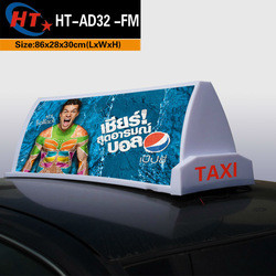 Clear Display Function Car LED Sign Display with 1R1G1B Configuration and 192*64dot Resolution