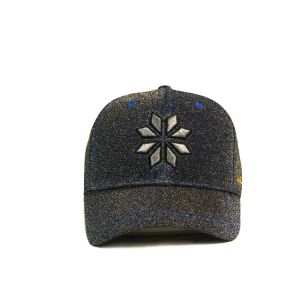 Embroidered Fitted Baseball Caps Curved Brim 100% Polyester Material