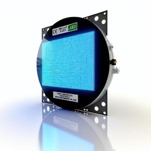 Front Service Round LED Monitor with DC5V Voltage Simplify Maintenance Solutio