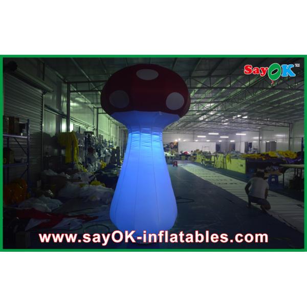 Red / White Lighted Yard Decorations With Led Bulbs Advertisement Use