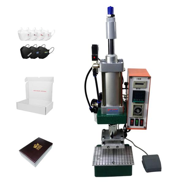 Semi Automatic Hot Foil Stamping Machine , Leather Embossing Machine multifuncti