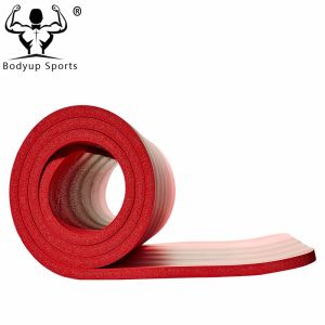 Lightweight 183*61cm Yoga Exercise Mat NBR Material Customized Logo