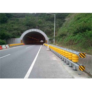 Steel Roller Barrier Guardrail System For Traffic Safety