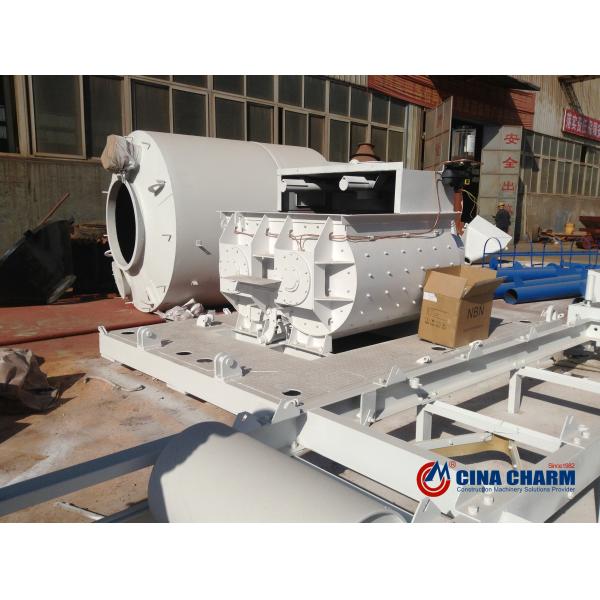 YHZS50 Mobile Concrete Batching Plant Concrete Mixing Plant With 50m3/Hr