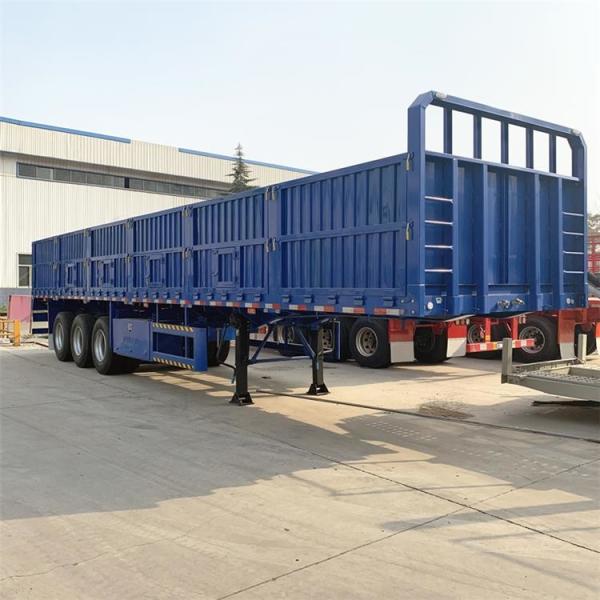 Buy Cargo Logistics 3 Axle 60t China Side Wall Semi Trailer at wholesale prices