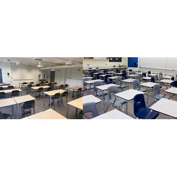 School Furniture Diamond Open Front School Desks for Students & Teachers/