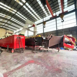 Cutter Head River Sand Dredger Ship 26inch River Dredging Machine