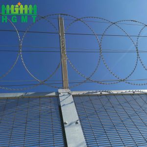 Easily Assembled 358 Mesh Fencing High Quality Anti Climbing Security With
