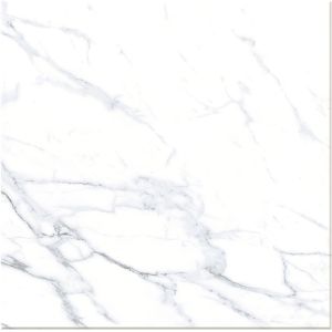 Modern Design Style Porcelain Tiles Bianco Carrara White for Living Room
