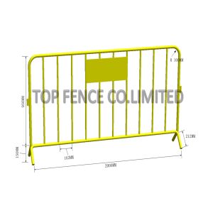 China Steel Crowd Control Barriers Manufacturers, Customized Crowd Control