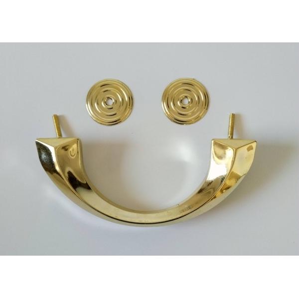 HP015 size 21.5x8.6cm gold color Plastic coffin handle and Casket Fittings