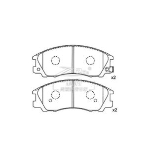 Quality Hyundai Terracan,Ceramic Brake Pad,D1713,58101-H1A00,F for sale