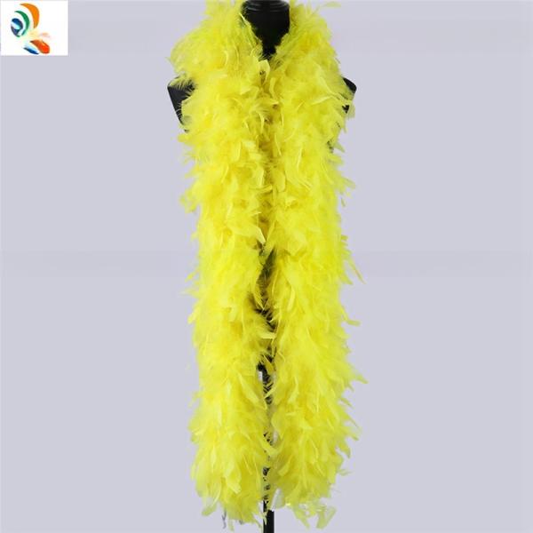 Turkey Chandelle And Marabou Feather Boa Party Decor With Patterned Dyed