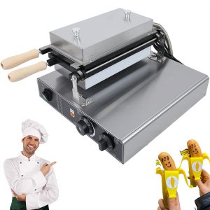 510x400x190mm Banana Shape Waffle Making Machine 2023 Model 5pcs Capacity