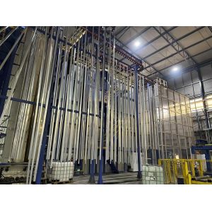 China 380V  Vertical Powder Coating Line With Automatic System With Video-going Inspection on sale