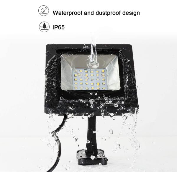 30 Solar Security Flood Light Outdoor Powered Security Wireless Waterproof Motion Sensor